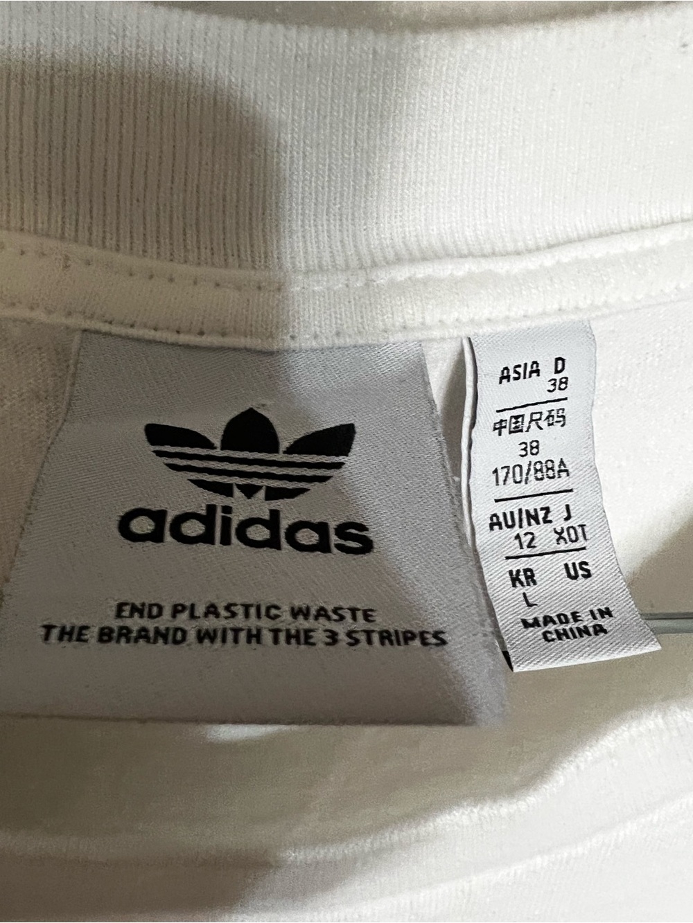 Adidas Japanese Chili GFX White Graphic T-Shirt Streetwear Oversized Tee Dress - Picture 6 of 13